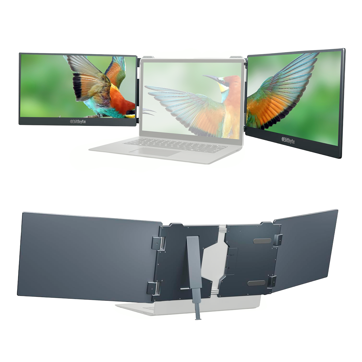 Monitor Doble Bitbyte 14" Full HD