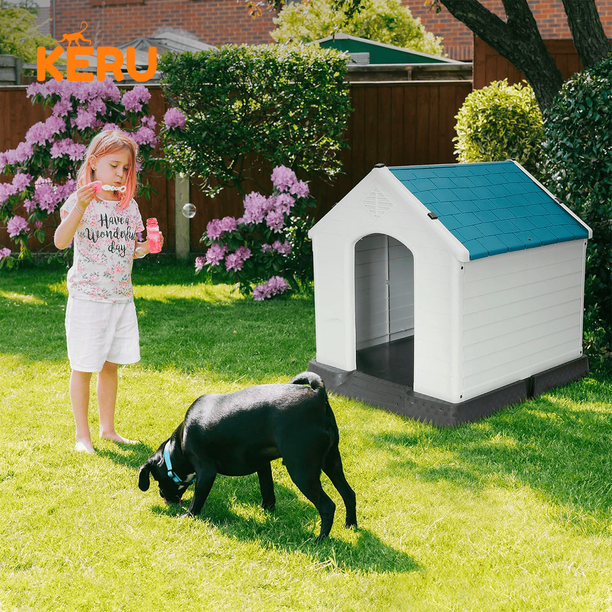 Casa para Perro Cuadrada Keru