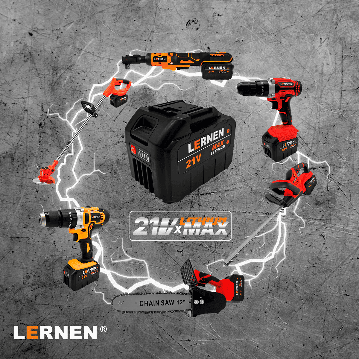 Batería Lernen 21v 6.000 Mah