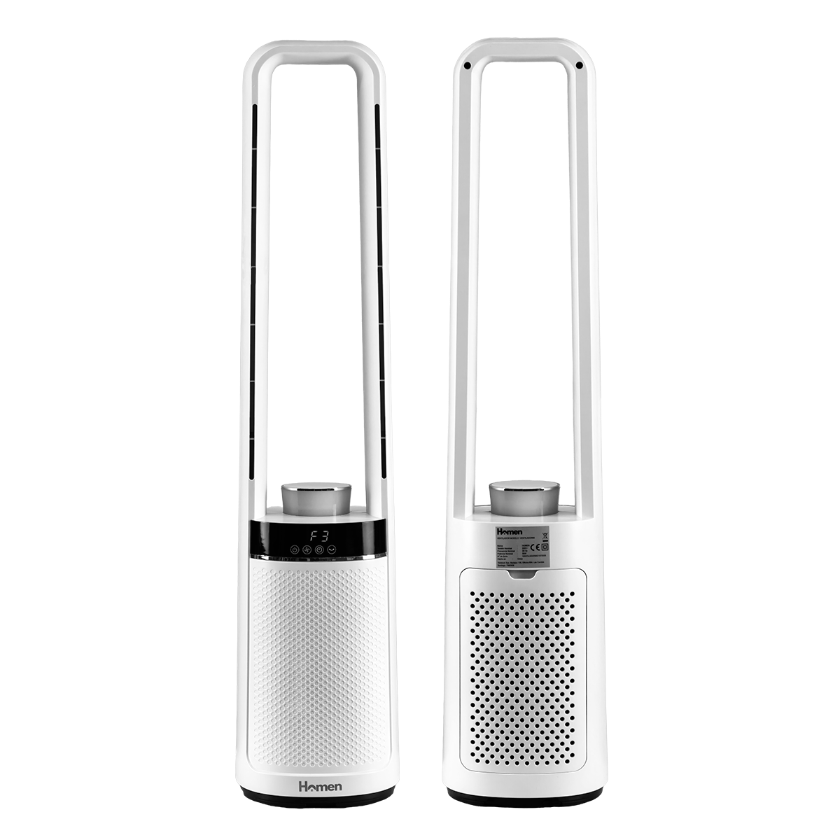 Ventilador Torre Homen 65W con Control Remoto
