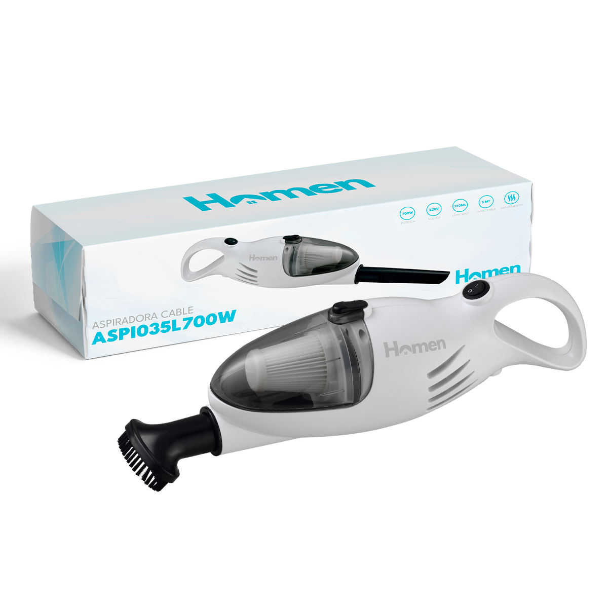 Aspiradora con Cable LERNEN 700W Lernen