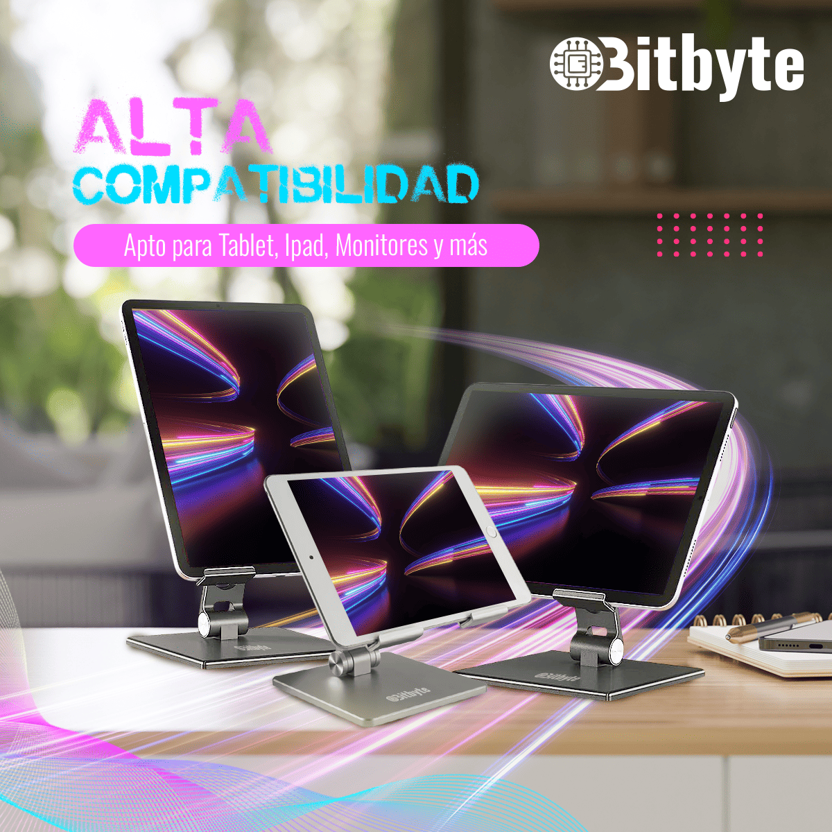 Soporte Monitor Portátil o Tablet