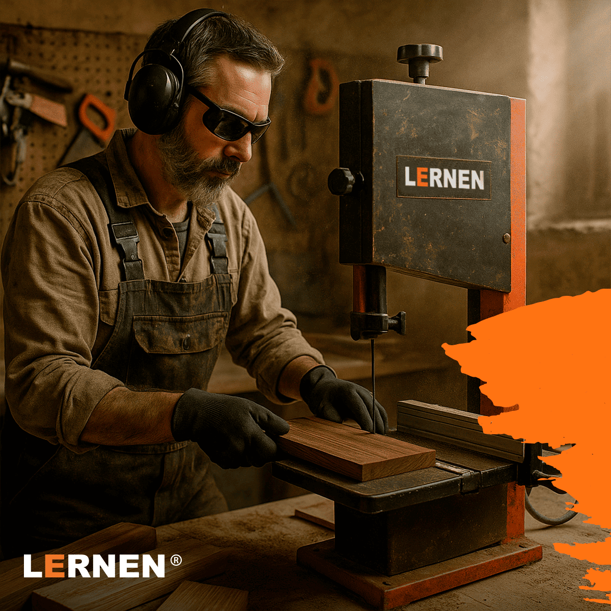 Sierra de Cinta Vertical 350W Lernen Lernen