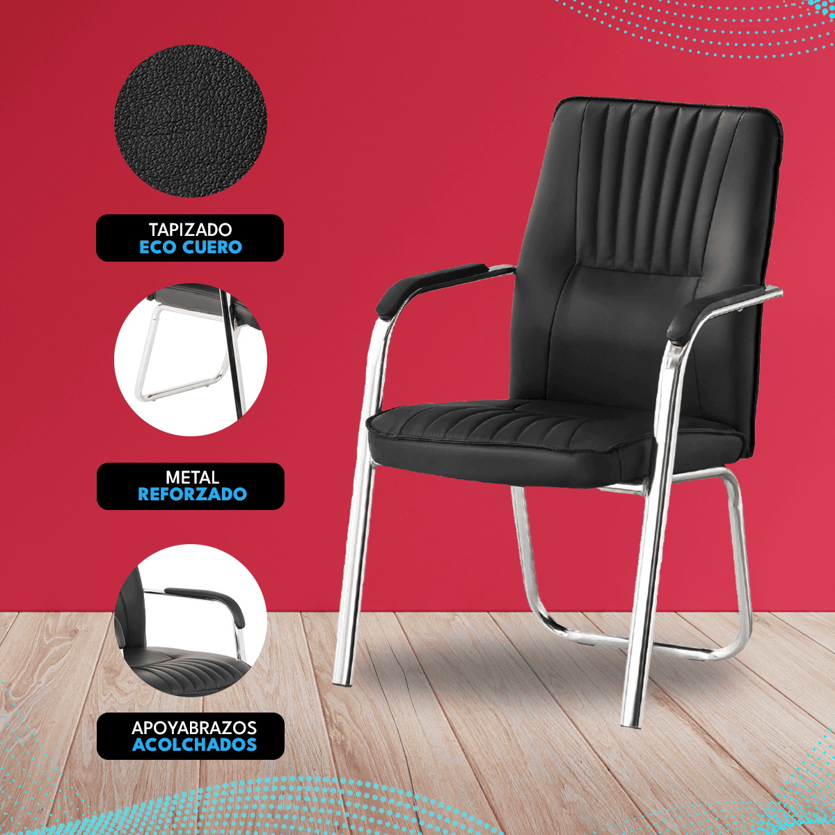 Silla de Visita ISO Pro Modelo: 5SESPERA - Pack 5 unidades Homen