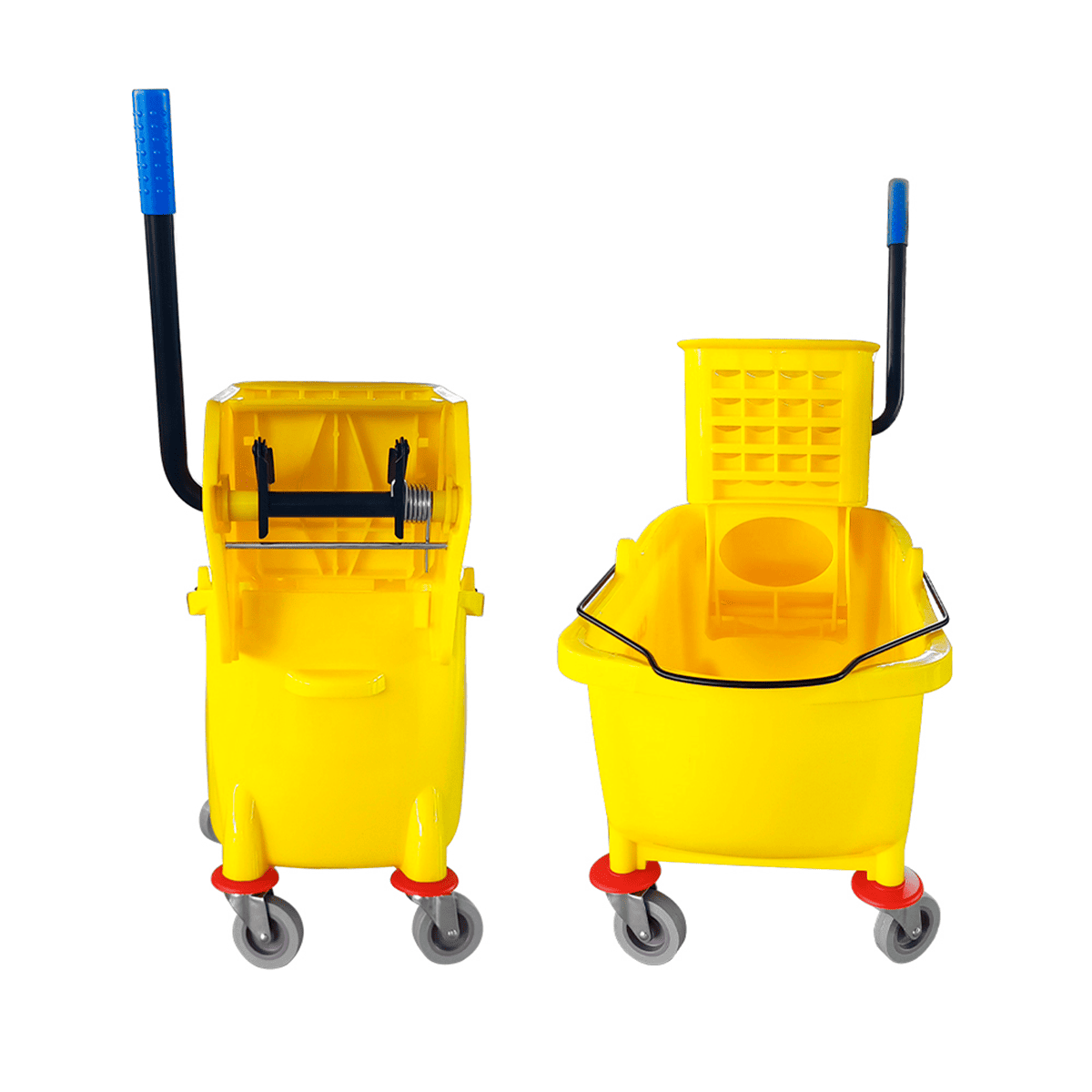 Carro Estrujador De Aseo Mopa 33 litros Amarillo Lernen