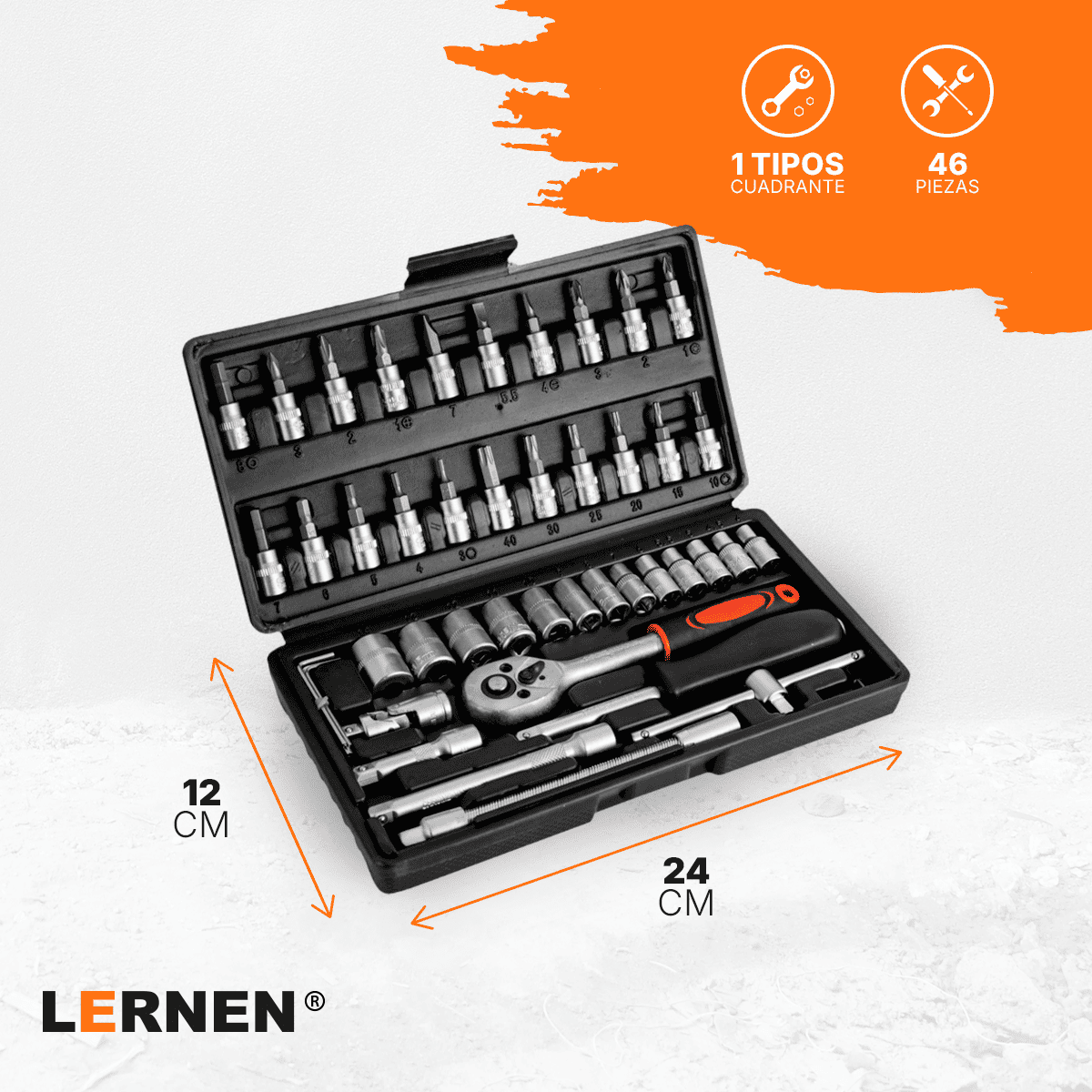 Juego de dados 46 piezas Lernen Lernen