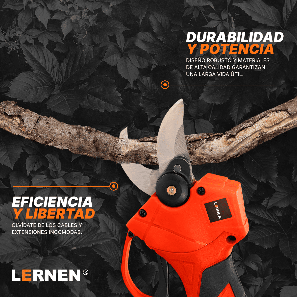 Tijera podadora Inalámbrica Lernen Lernen