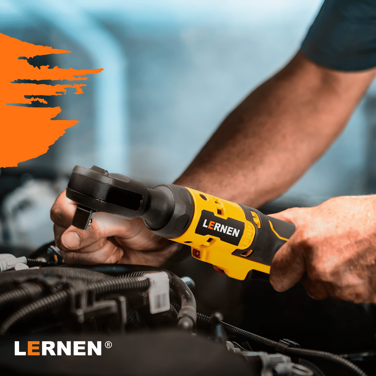 Llave Chicharra eléctrica Inalámbrica PRO + 2 baterías + 6 dados Lernen