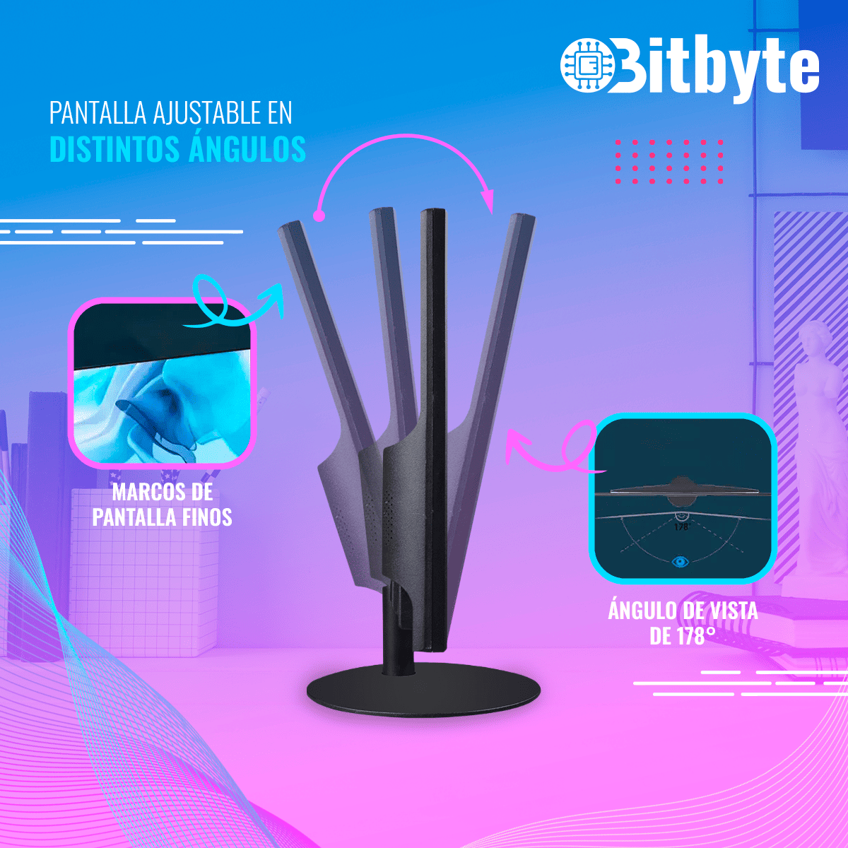 Monitor Bitbyte 19″ (1440×900) Bitbyte