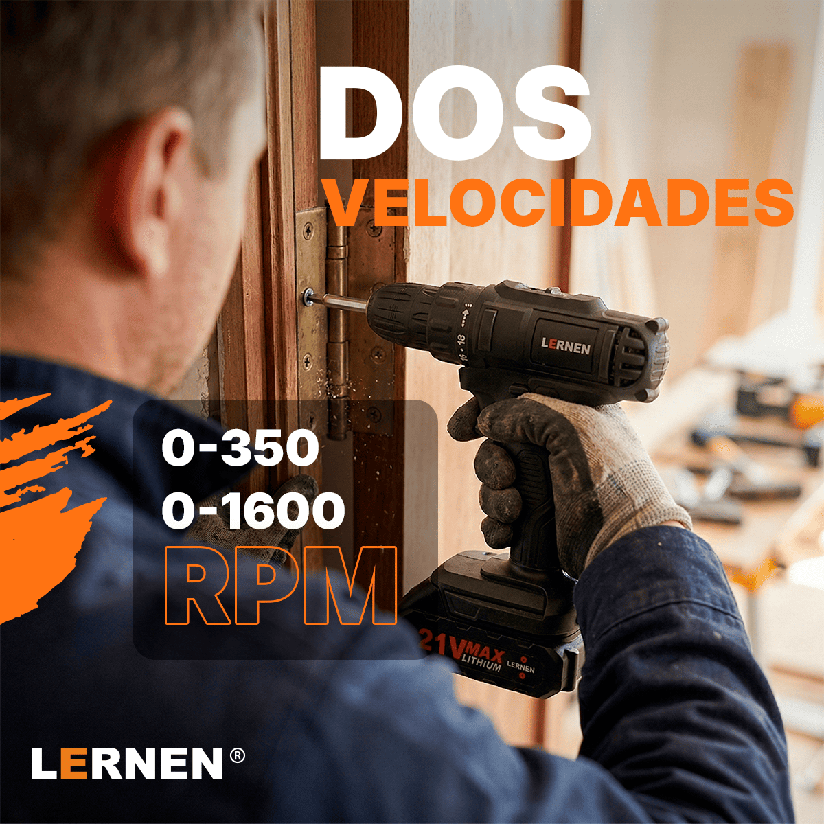 Taladro Inalámbrico 21v + Set De Herramientas 150 Piezas