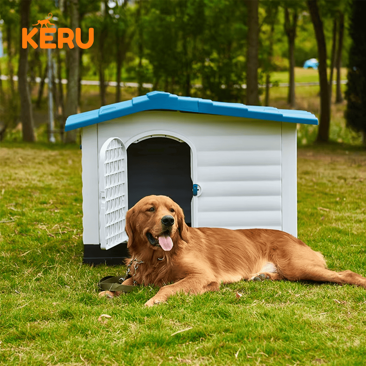 Casa para Perro Rectangular Keru