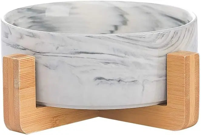 Plato Comedero Grandes De Cerámica Para Perro Gato – 850 mL Keru