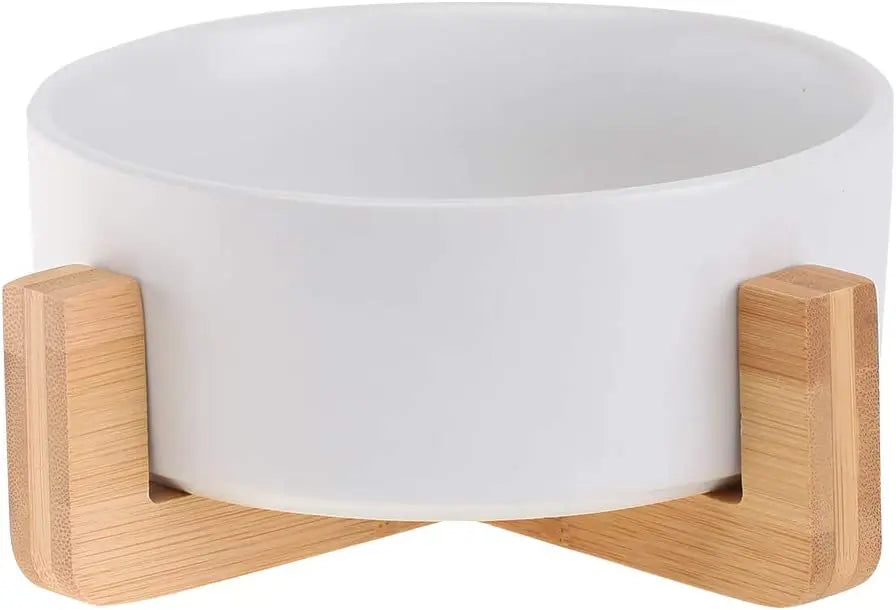 Plato Comedero Grandes De Cerámica Para Perro Gato – 850 mL Keru