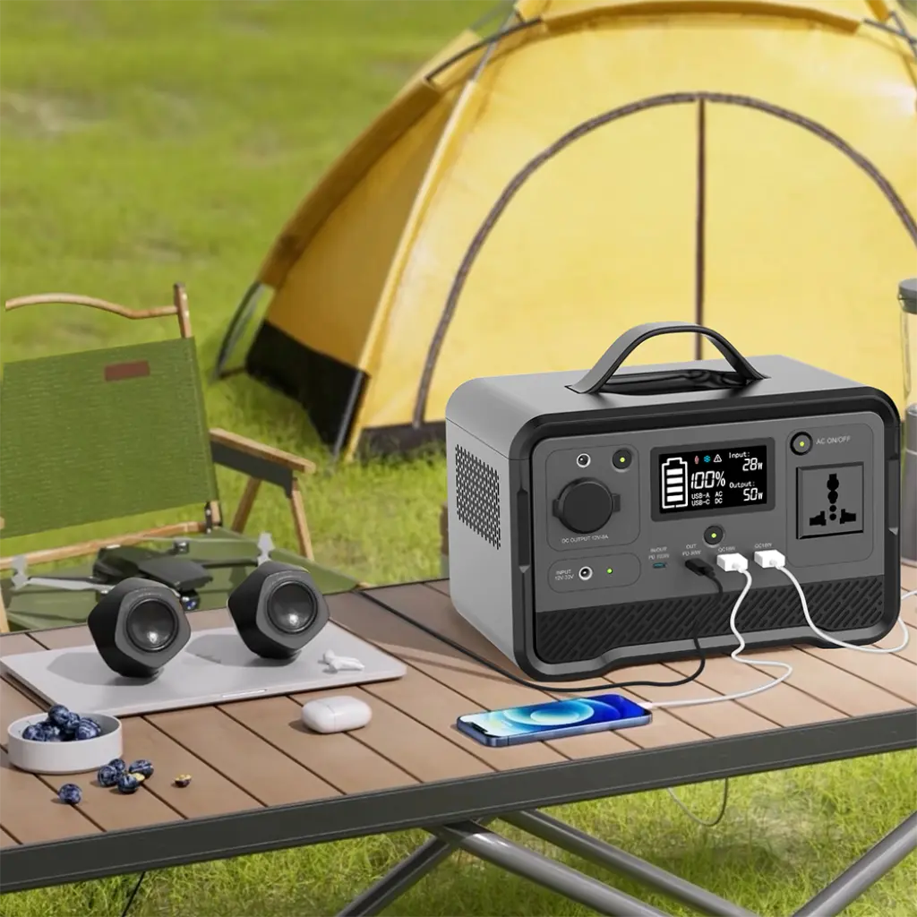 Estación De Energía Portátil Lernen 350w Generador Eléctrico Lernen