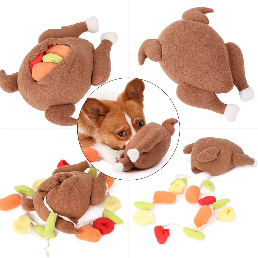 Juguete de peluche interactivo para mascotas - Pollo Keru