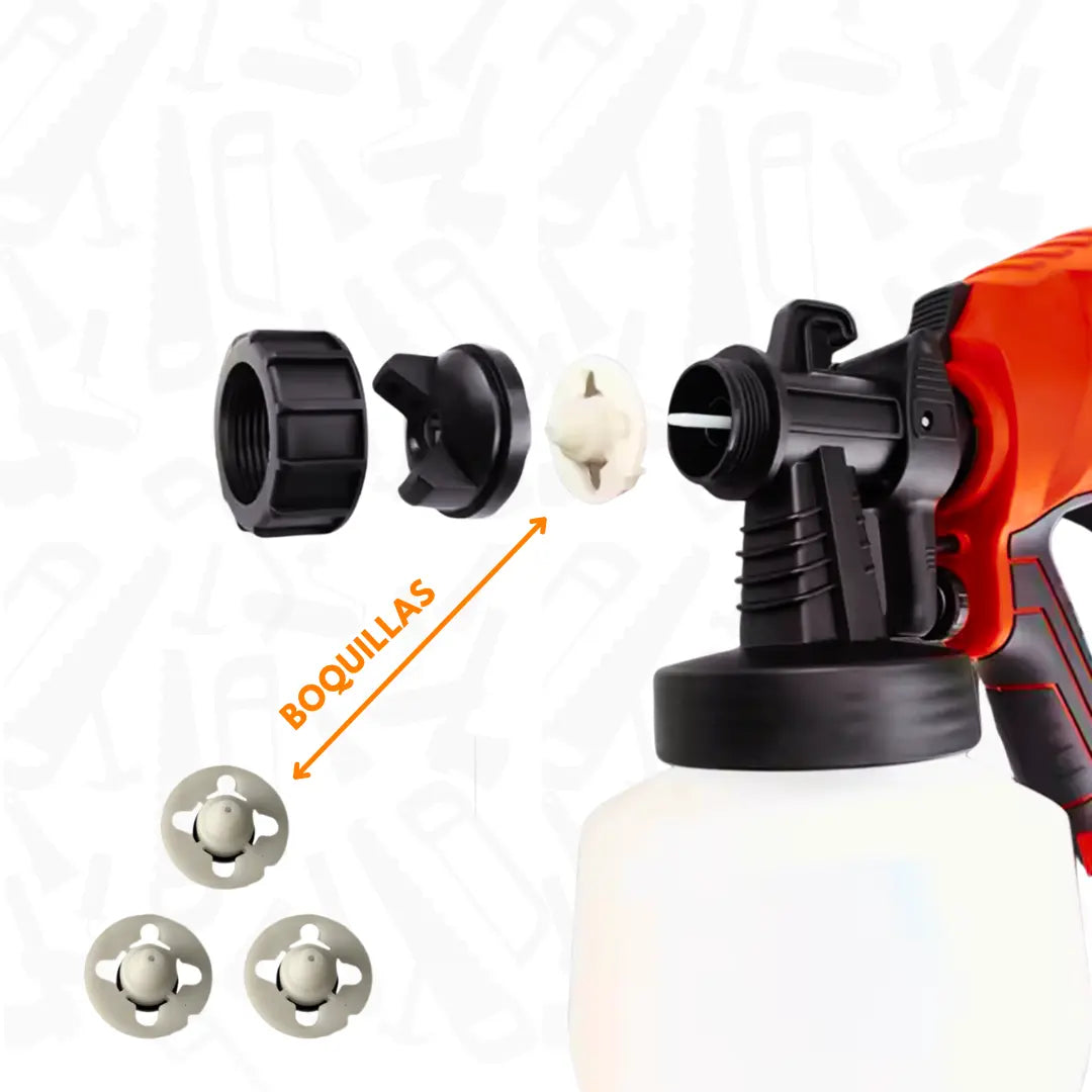 Pistola Eléctrica 550w LERNEN Para Pintar Lernen