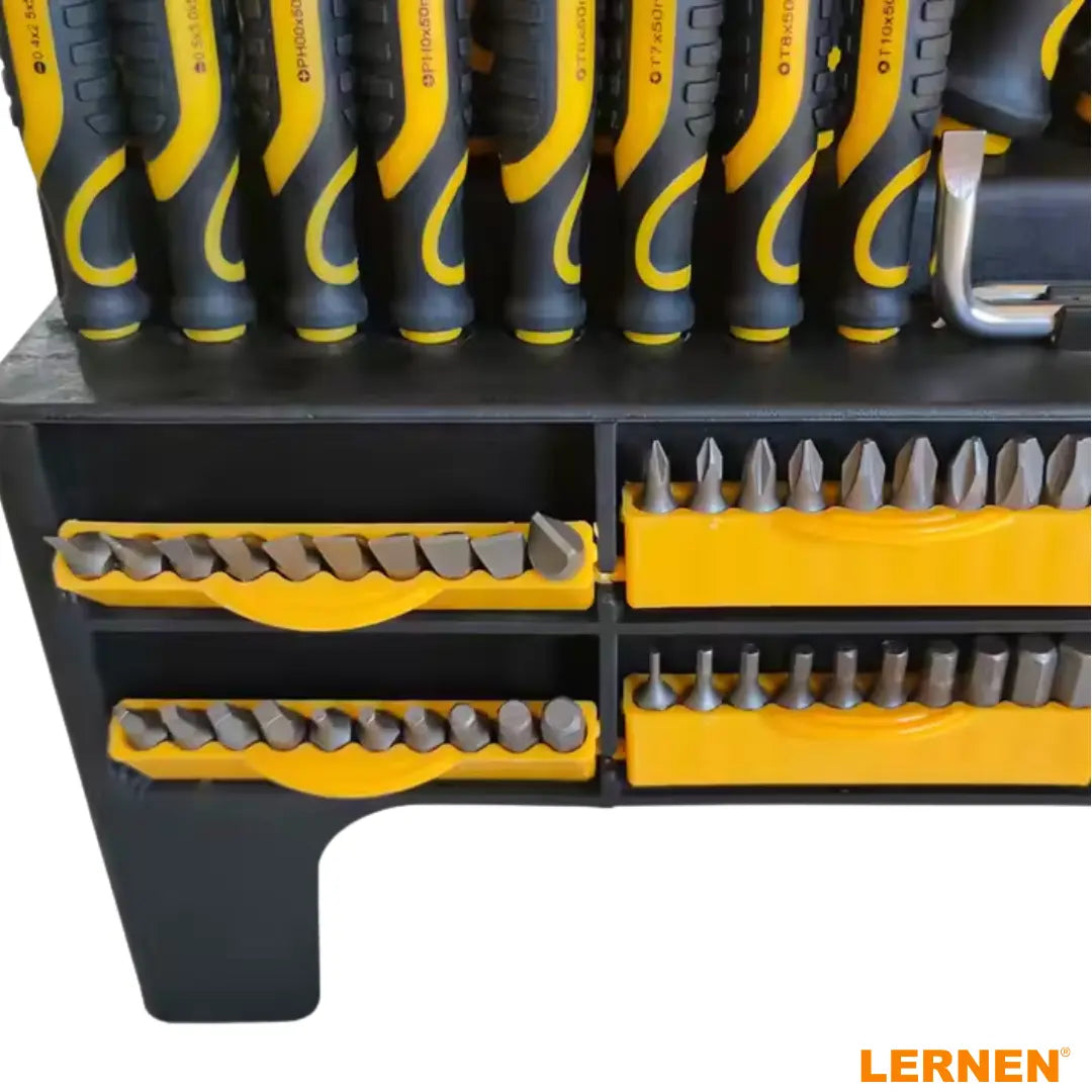 Kit 100 destornilladores Lernen