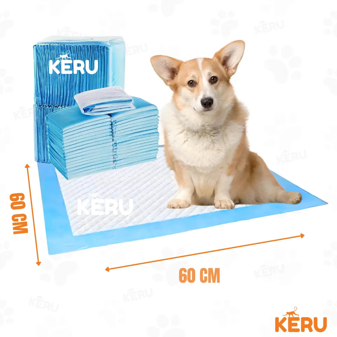 Pañales Sabanillas Entrenamiento Mascotas 60x60 Keru