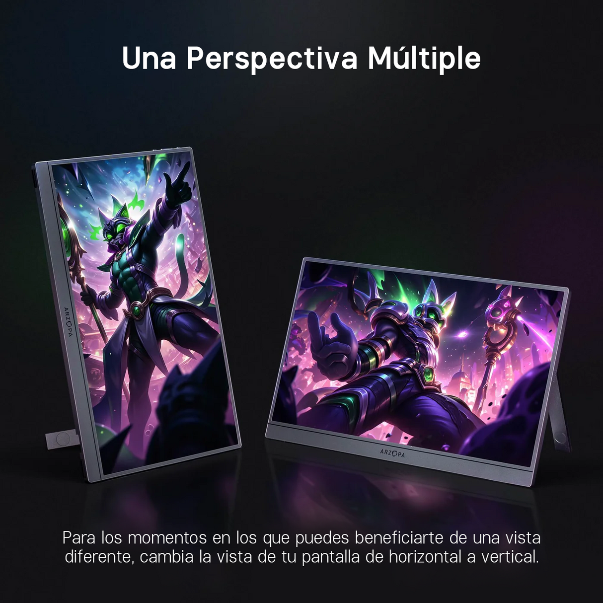 Monitor Portátil ARZOPA Z1FC 16.1” Full HD 144Hz – Ultra Ligero