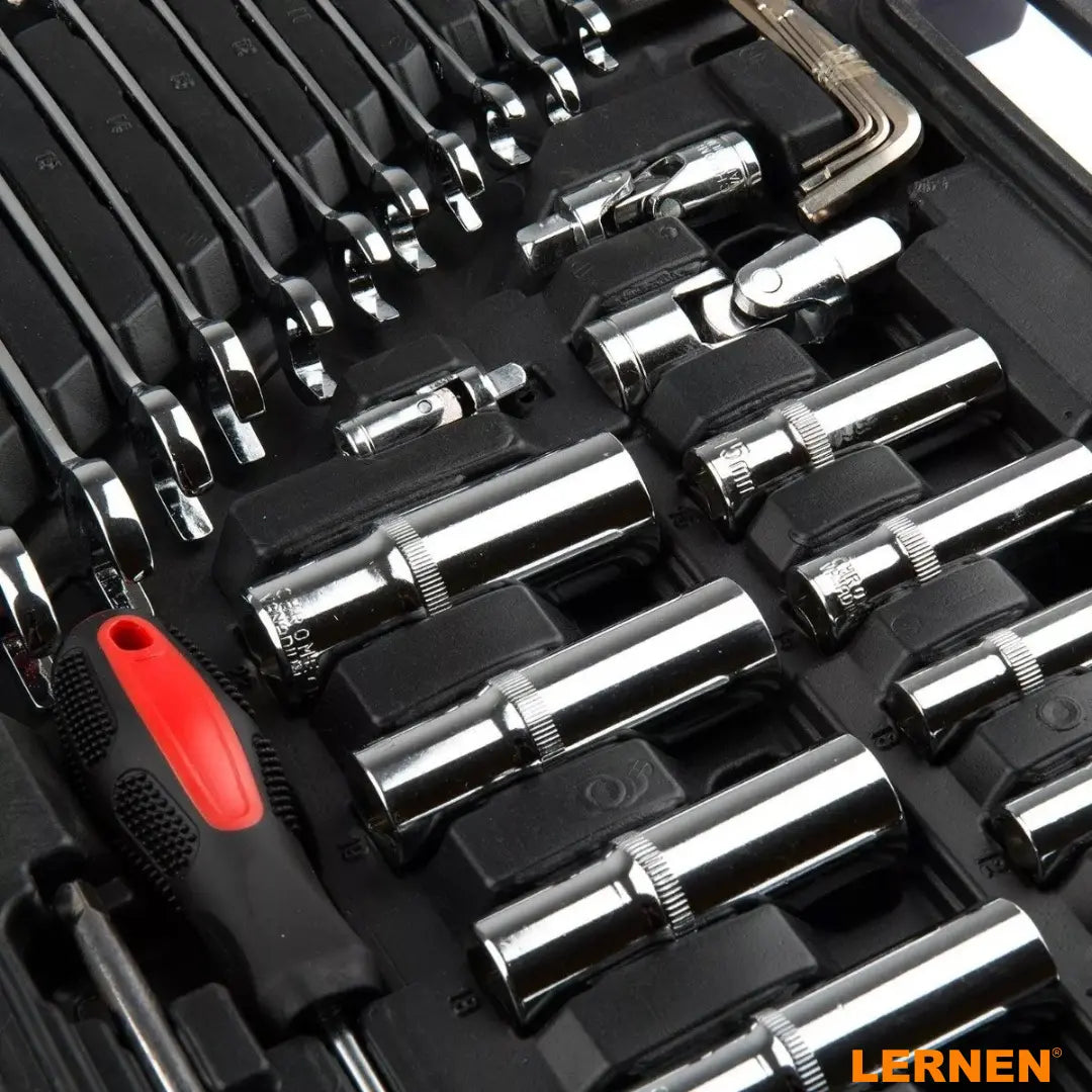 Juego De Dados Lernen 216 Piezas Kit De Herramientas Lernen