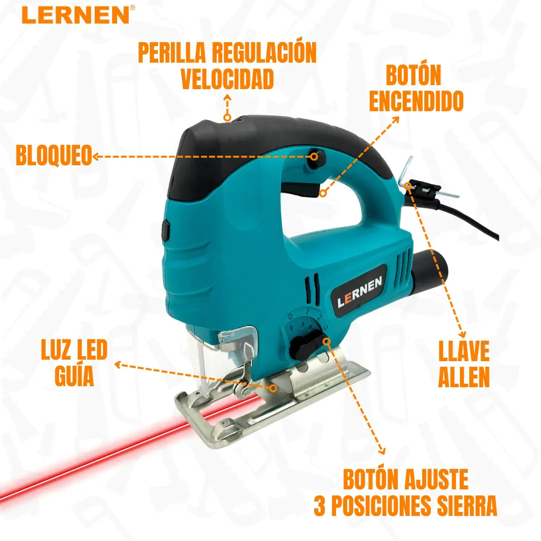 Sierra Caladora PRO Lernen Lernen