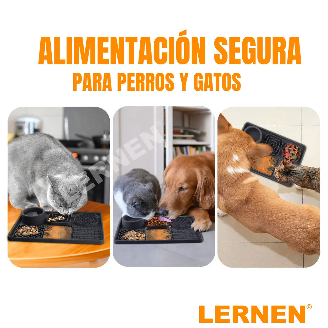 Lickmat 6 en 1 para mascotas Keru