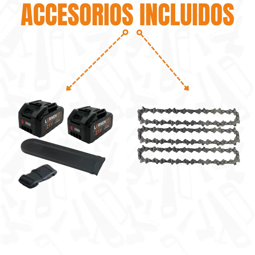 Motosierra Telescópica Inalámbrica Brushless Lernen Lernen