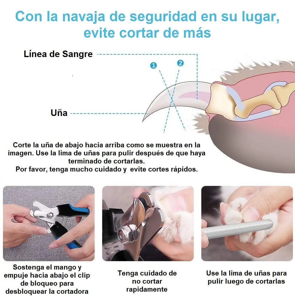 Corta Uñas y Lima Keru