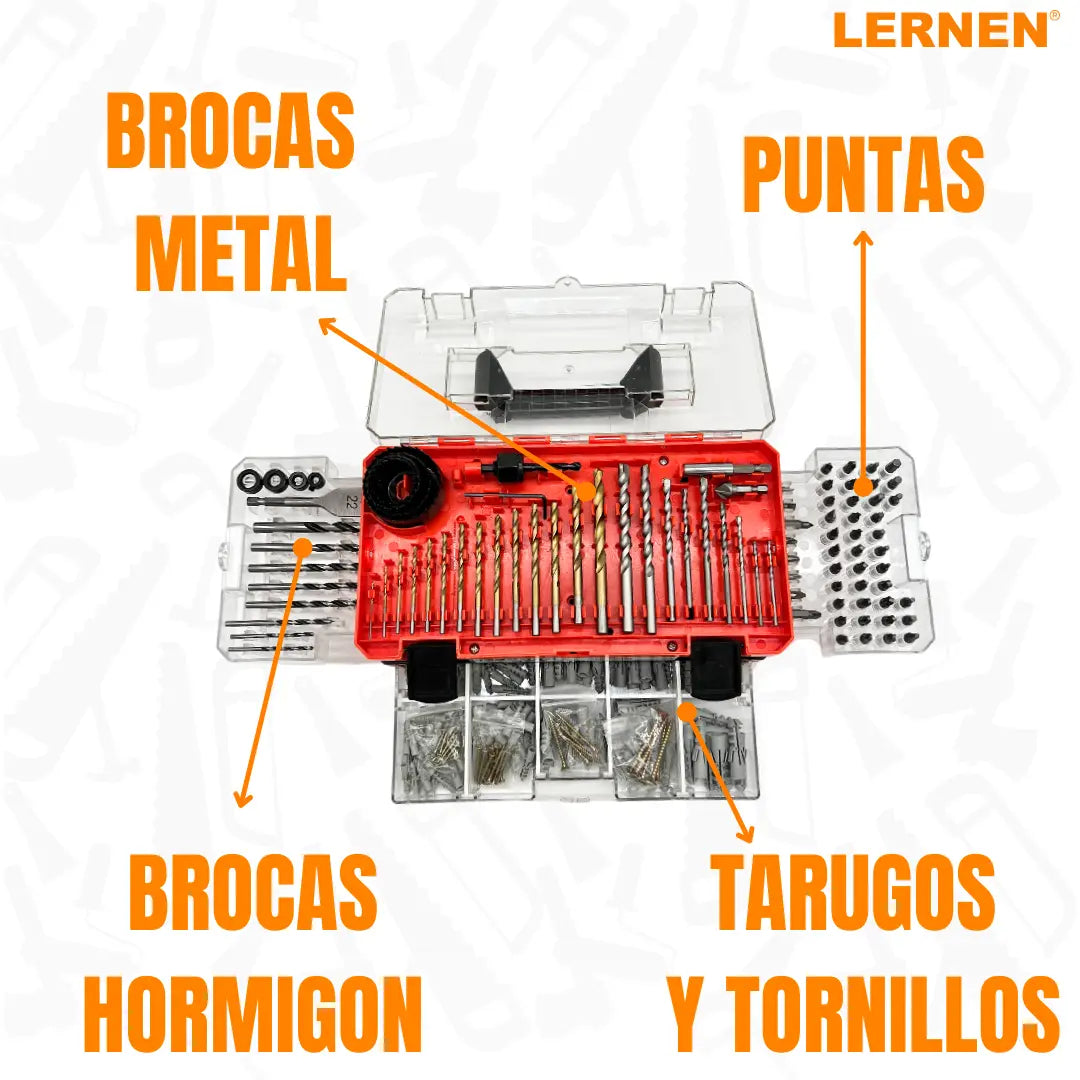 Pack 271 Brocas Puntas Tarugos Lernen