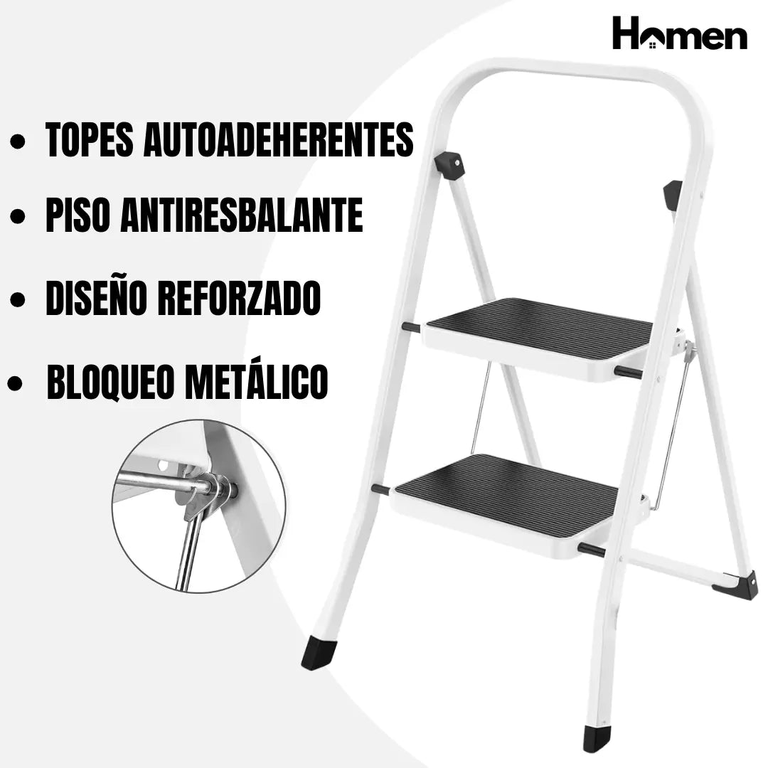 Escalera de aluminio tijera Homen Homen
