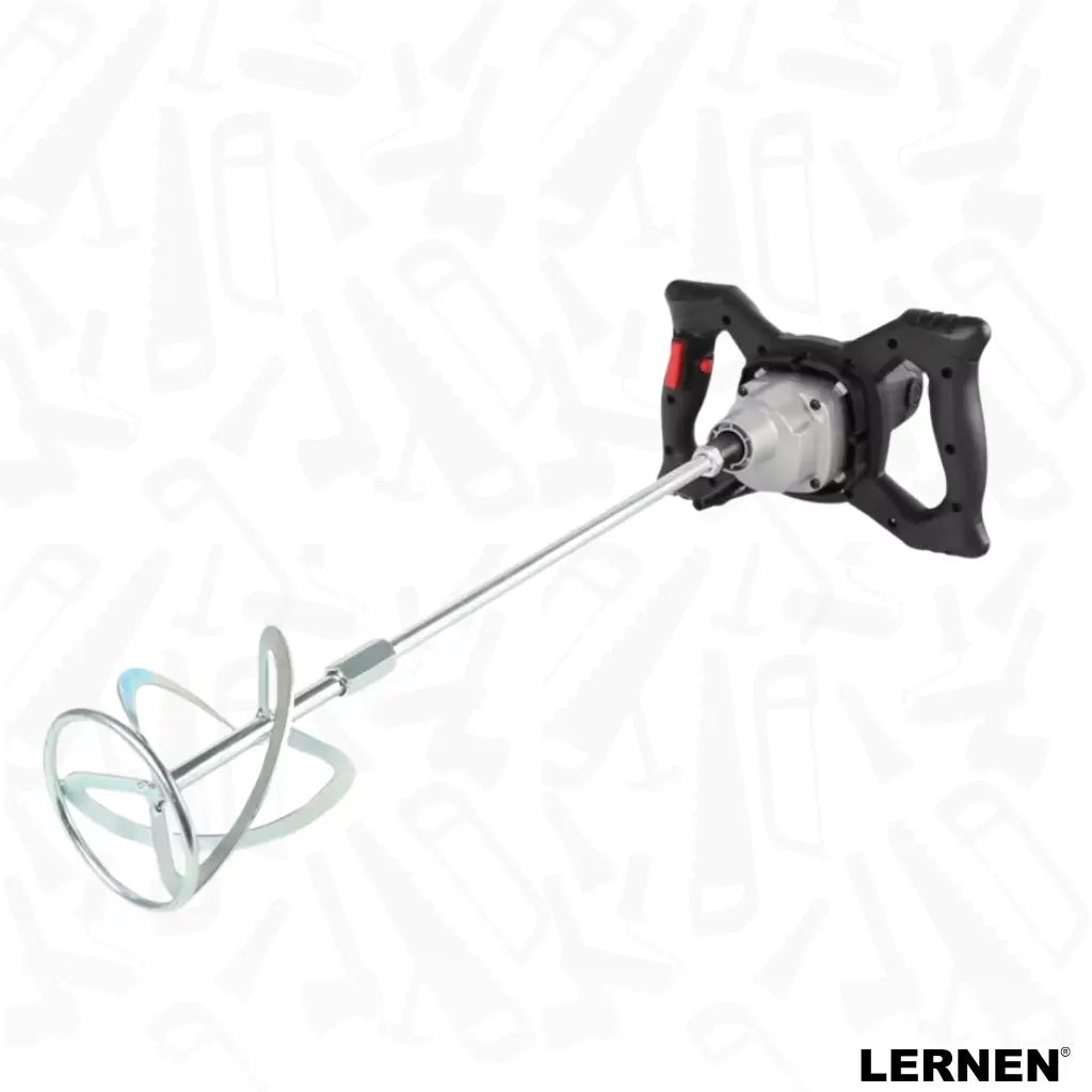 Mezclador Eléctrico De Cemento Y Pintura 6 Velocidades 1200W Lernen
