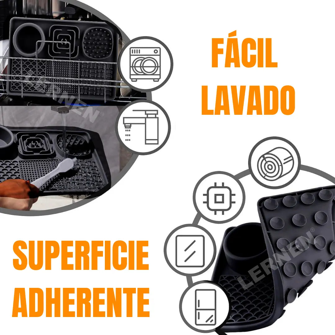 Lickmat 6 en 1 para mascotas Keru