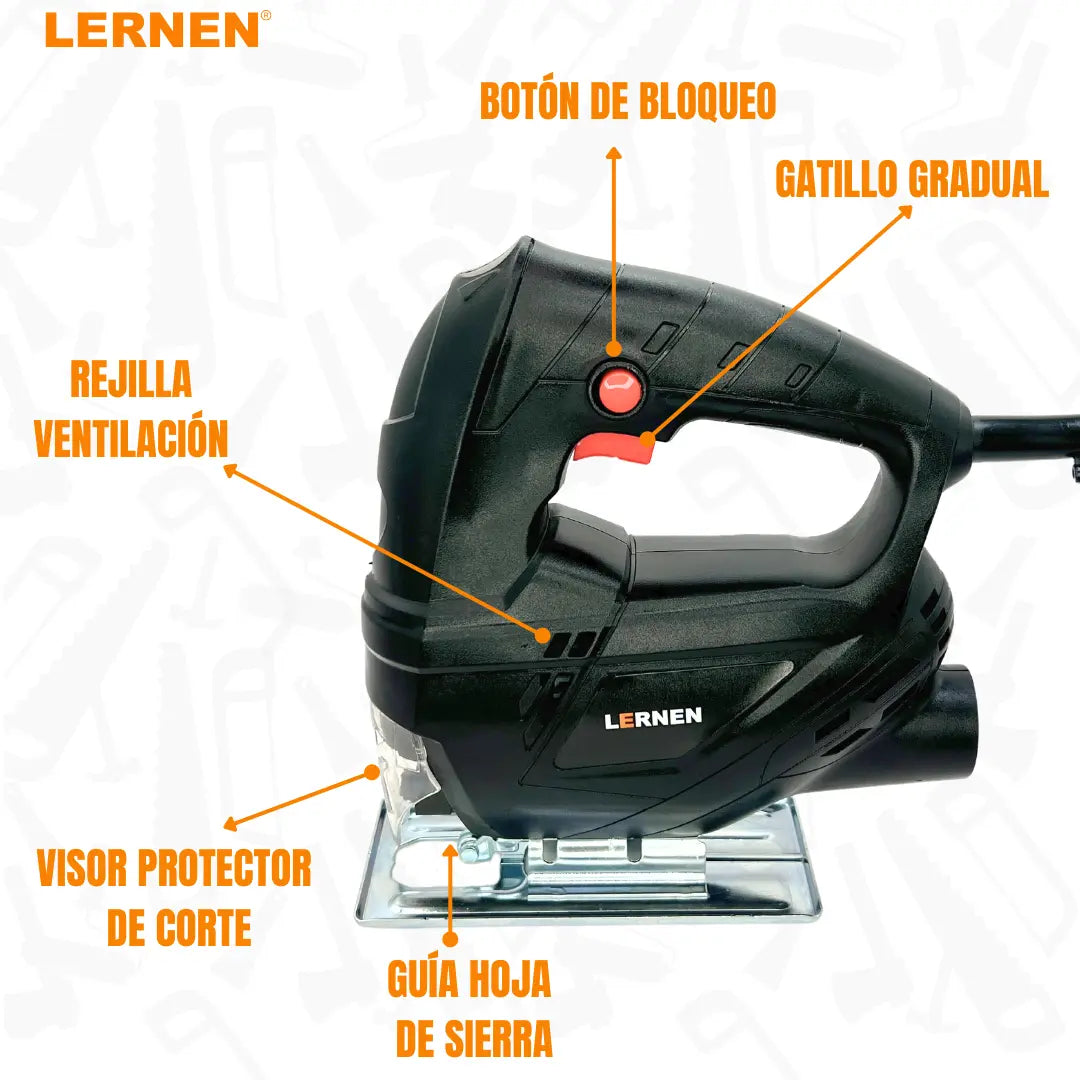 Pack Sierra Caladora 3000 RPM + Fresadora Router Tupi Lernen