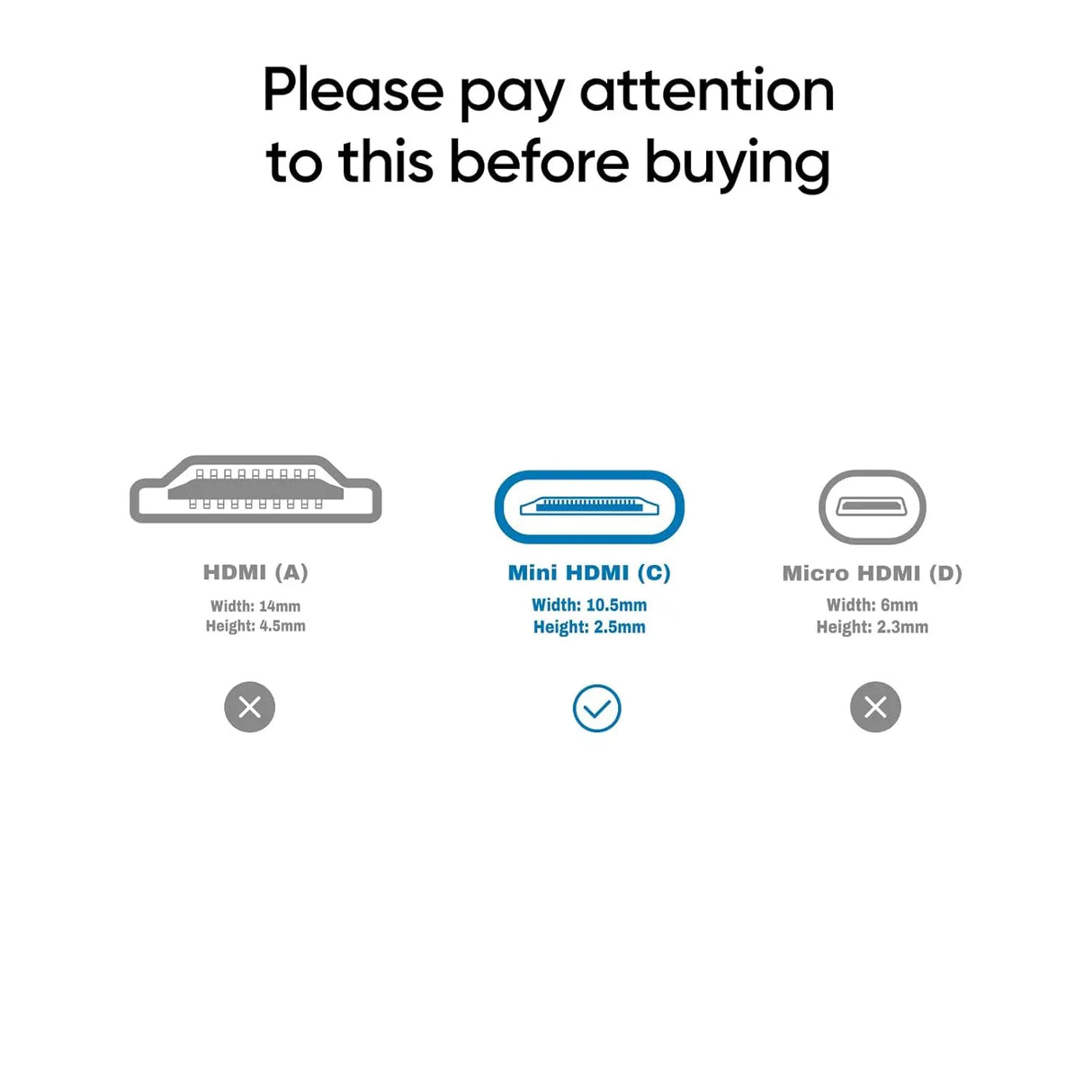 Cable Arzopa Mini HDMI a HDMI Arzopa