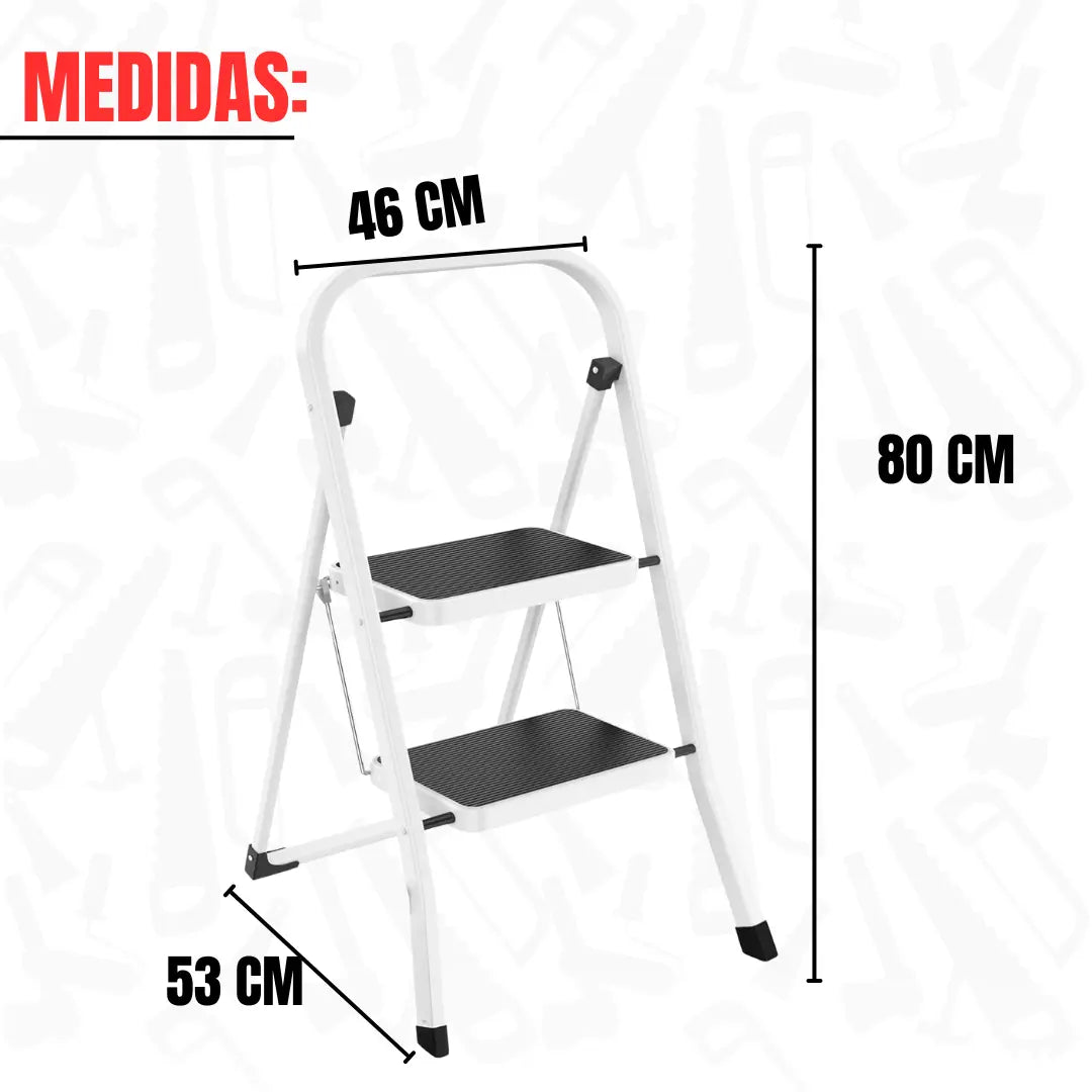 Escalera de aluminio tijera Homen Homen