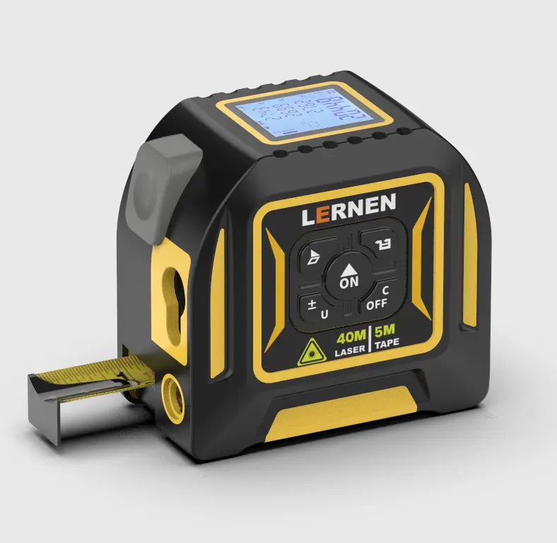 Medidor Distancia Láser Telémetro Con Huincha Lernen