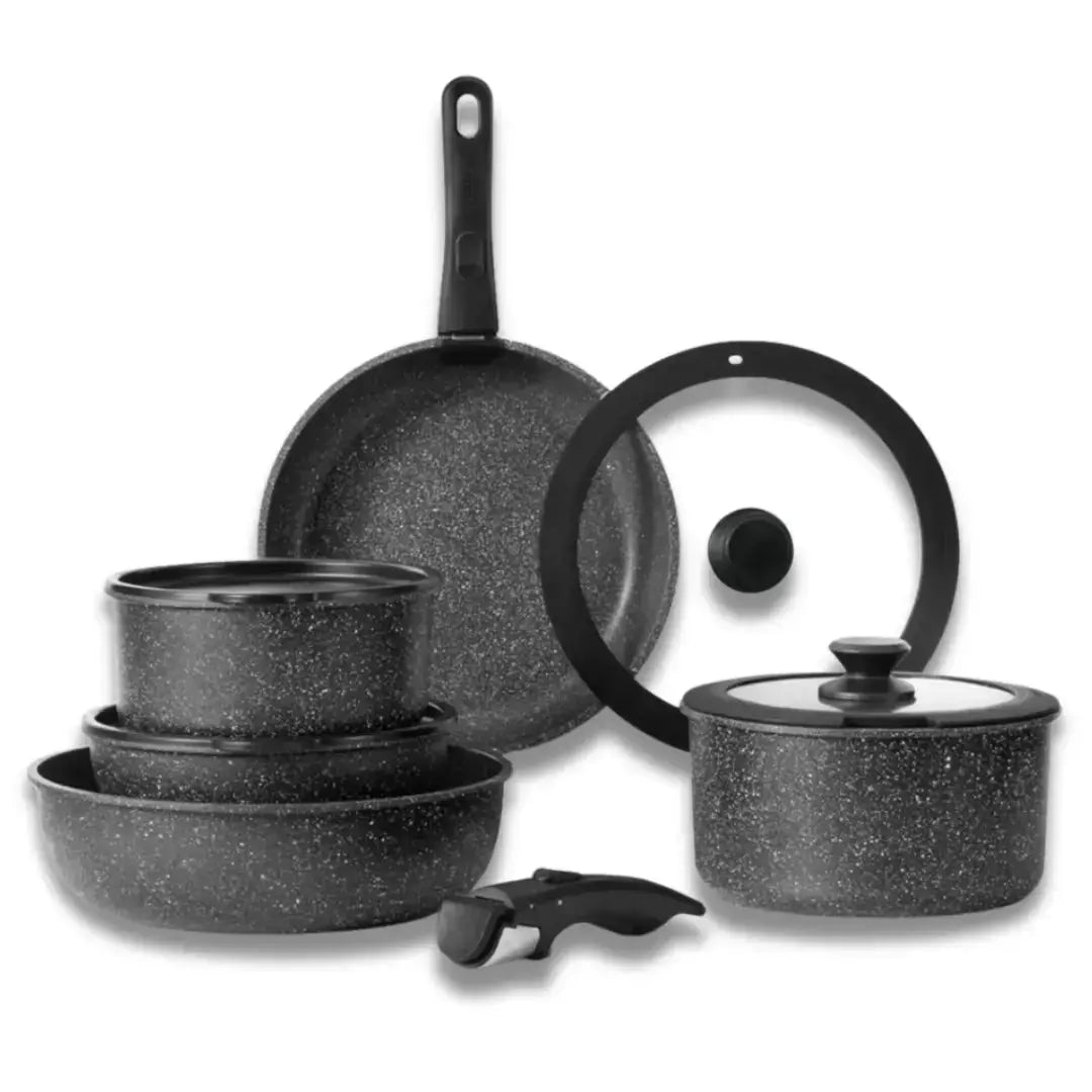 Batería Ollas 11 Piezas Homen Homen