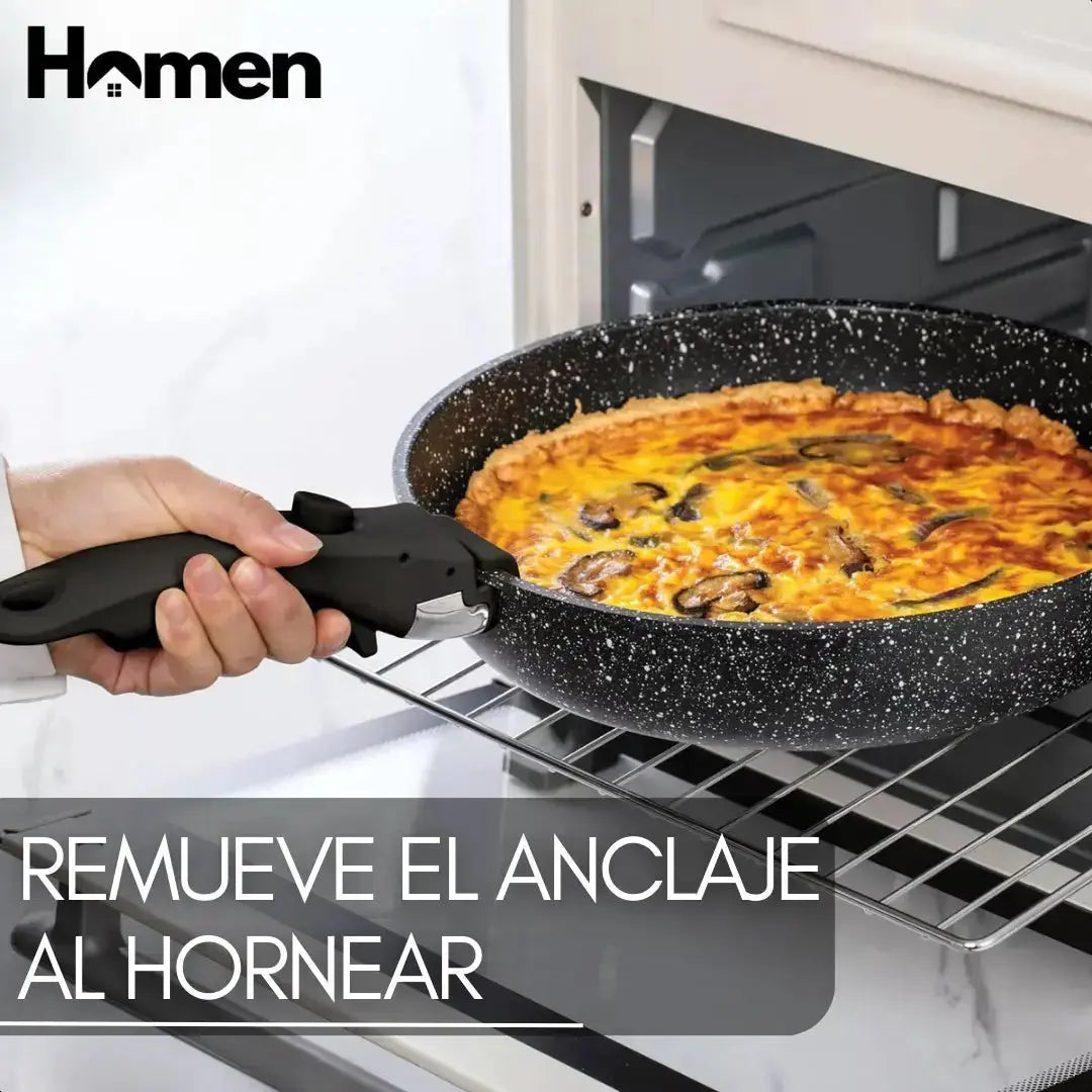 Batería Ollas 11 Piezas Homen Homen