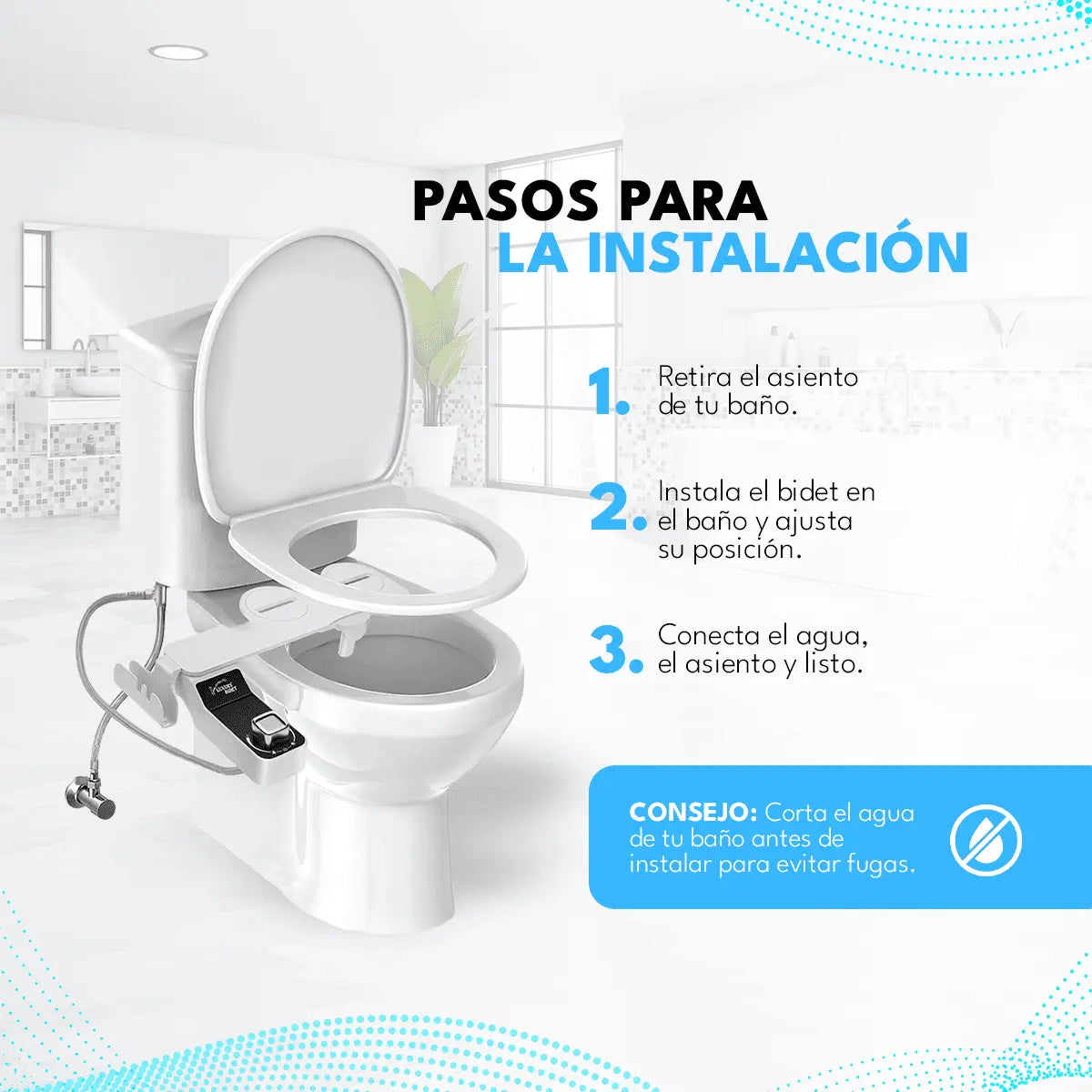 Bidet Wc Inodoro Ajustable Universal Homen Homen