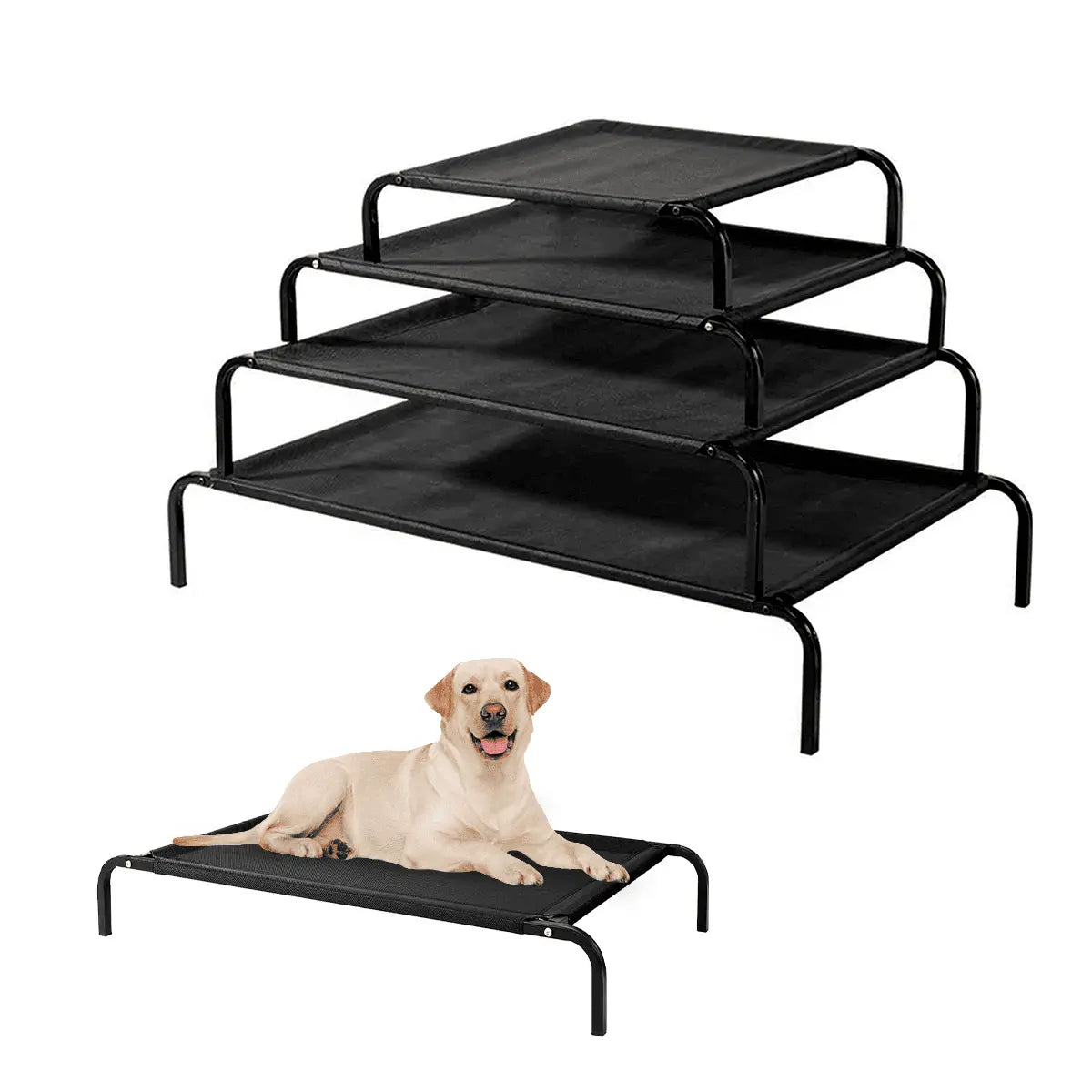 Cama Refrescante En Altura Para Perros y Gatos - Tallas Keru