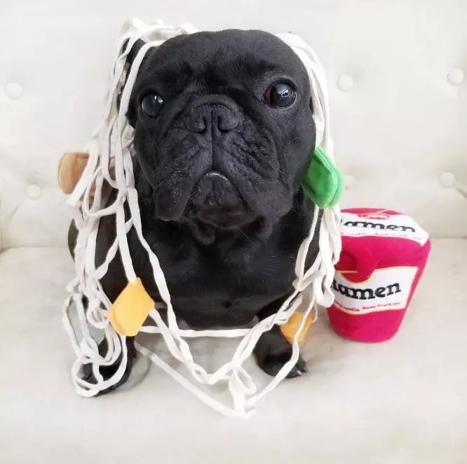 Juguete de peluche interactivo para mascotas - Ramen Keru