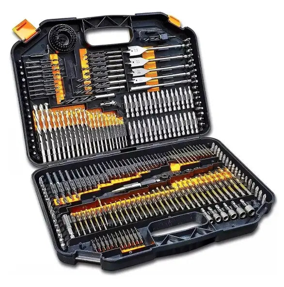 Pack Taladro Inalámbrico Percutor + Set 246 Brocas Lernen