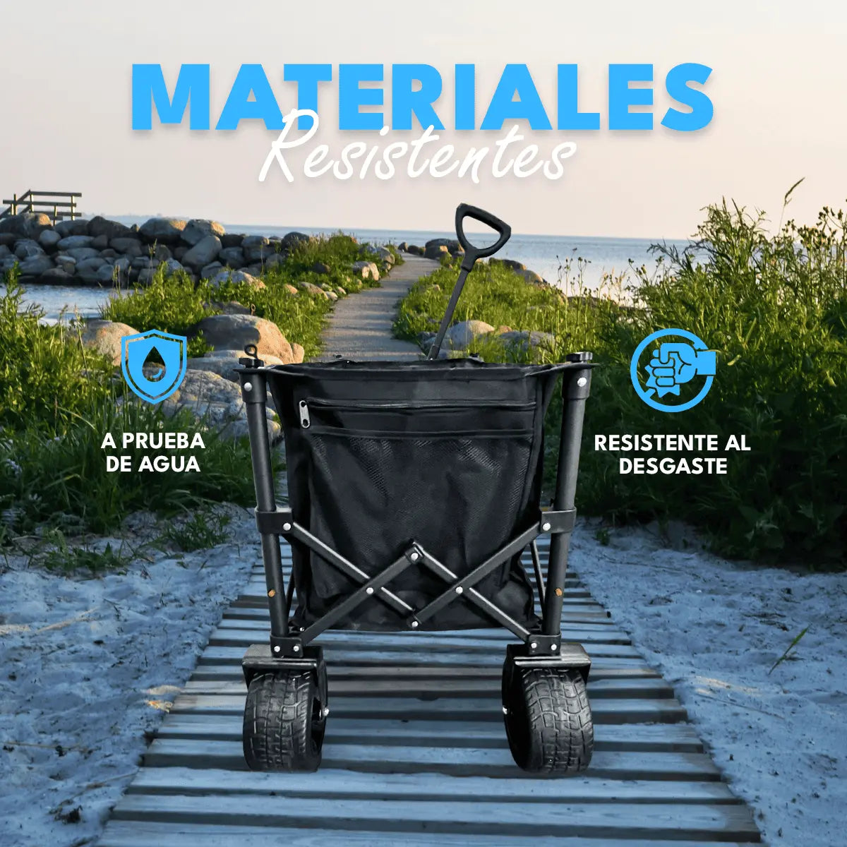 Carro de Compras y Camping Plegable Homen