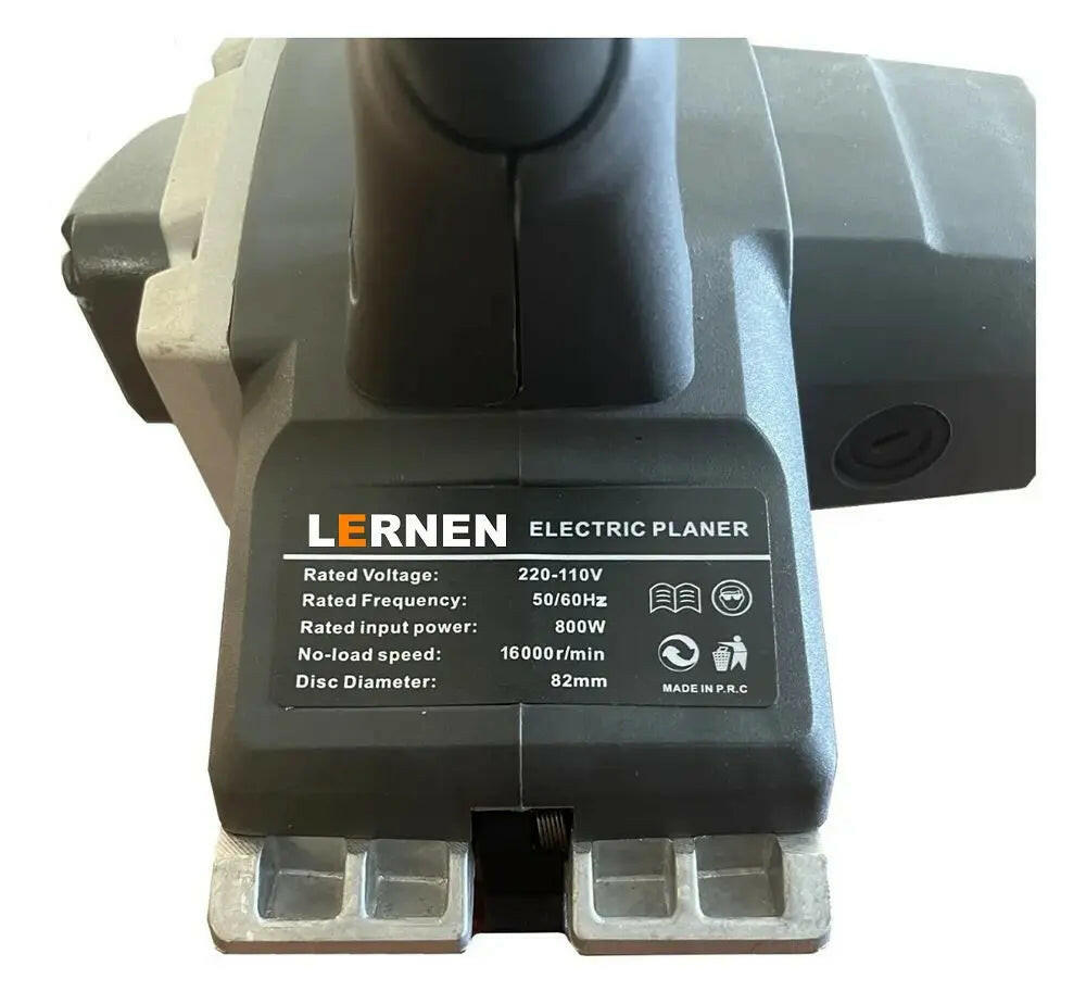 Pack Cepillo Eléctrico Carpintería + Set De 150 Herramientas Lernen