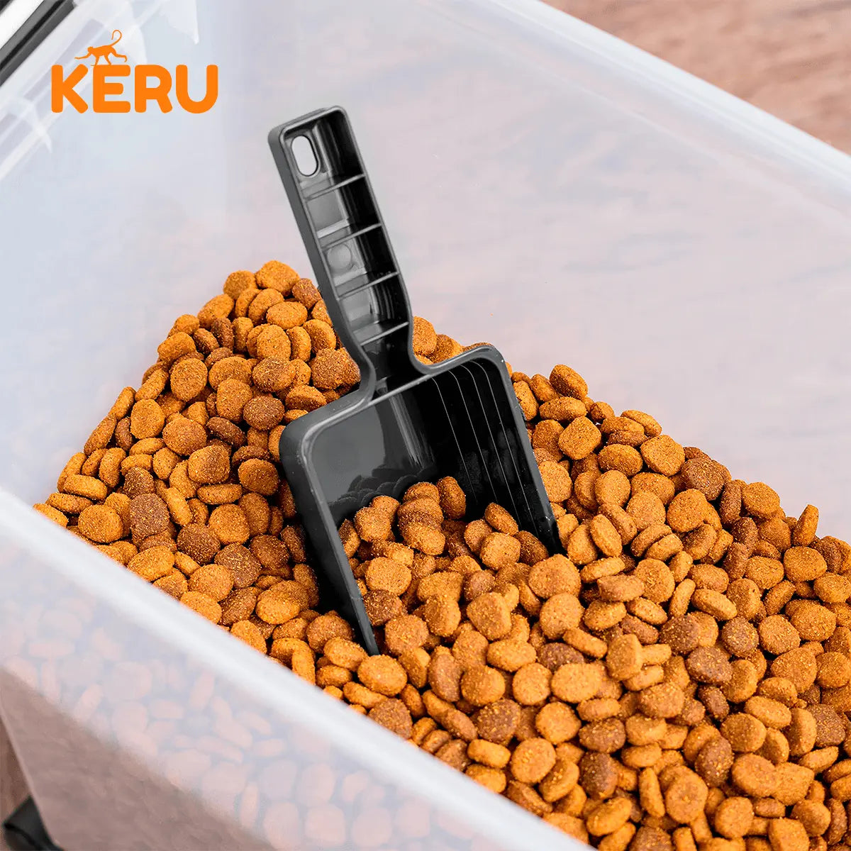 Contenedor De Alimento, Comida, Premios, Perro Gato con Ruedas Keru