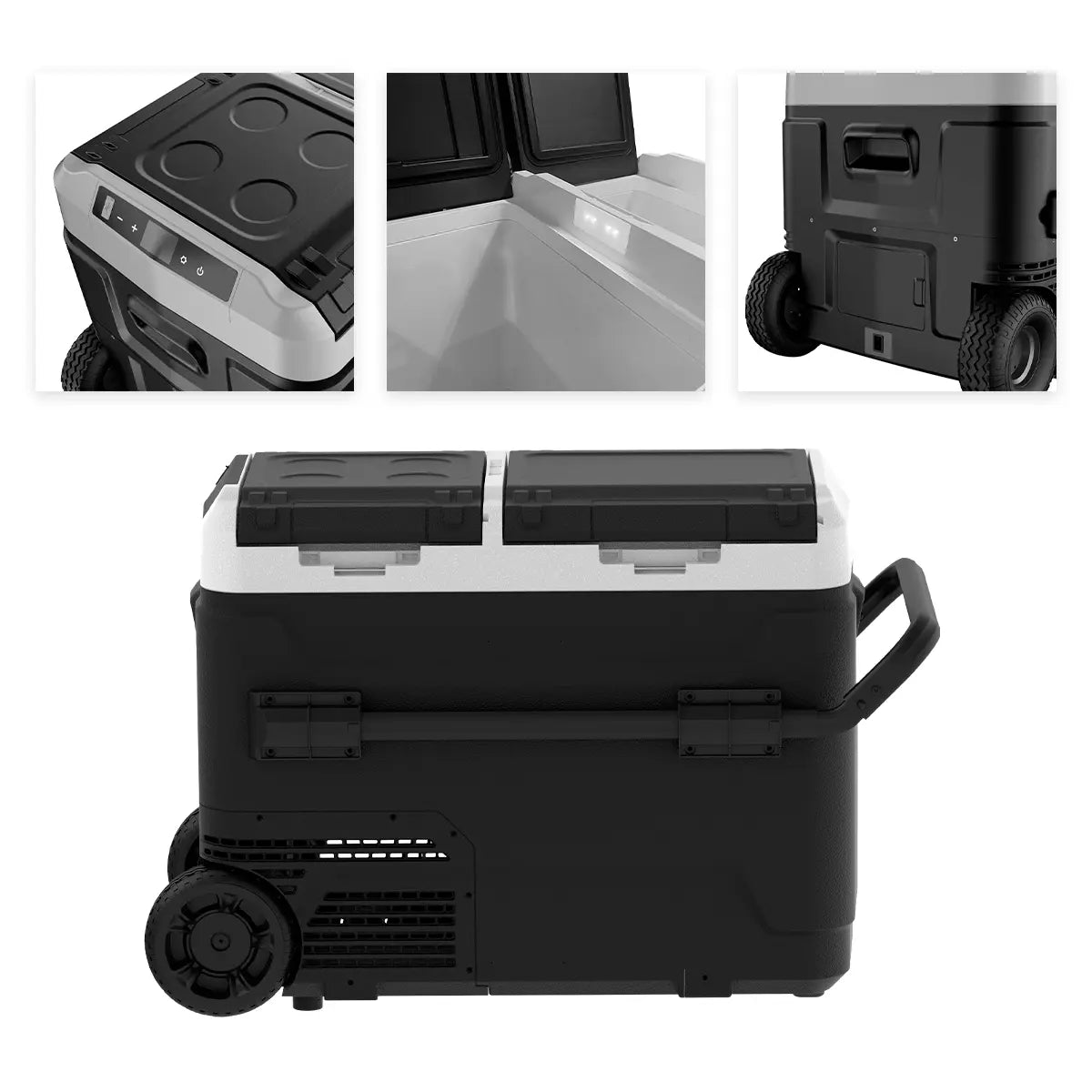 Cooler Eléctrico Portátil 50 Litros con Ruedas ED50C Homen