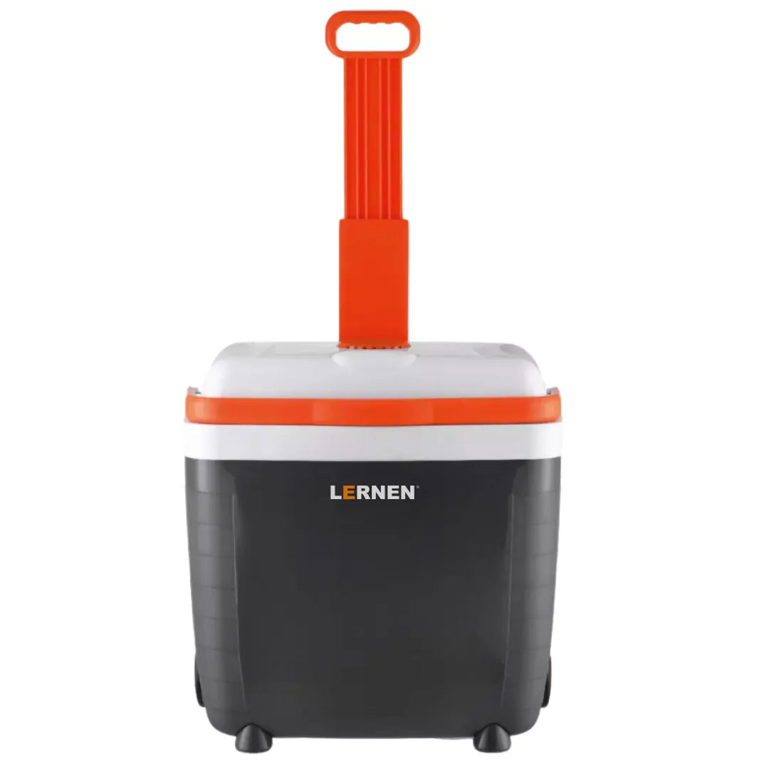 Cooler Pro Portátil con Ruedas 28 Lt 12v Para Autos O Enchufe Ac / Dc Lernen