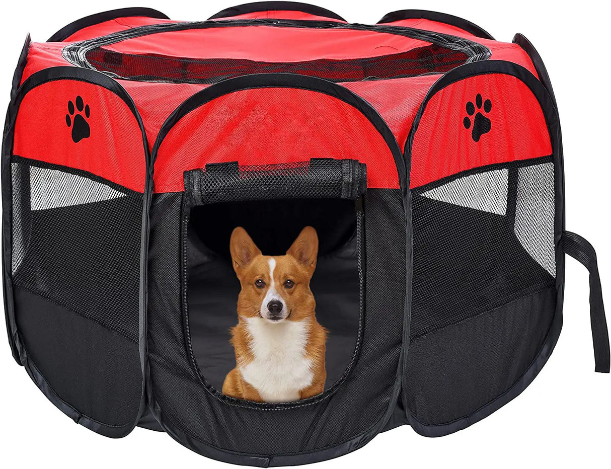 Corral Para Mascotas Perro Gato - S, M, L y Xl