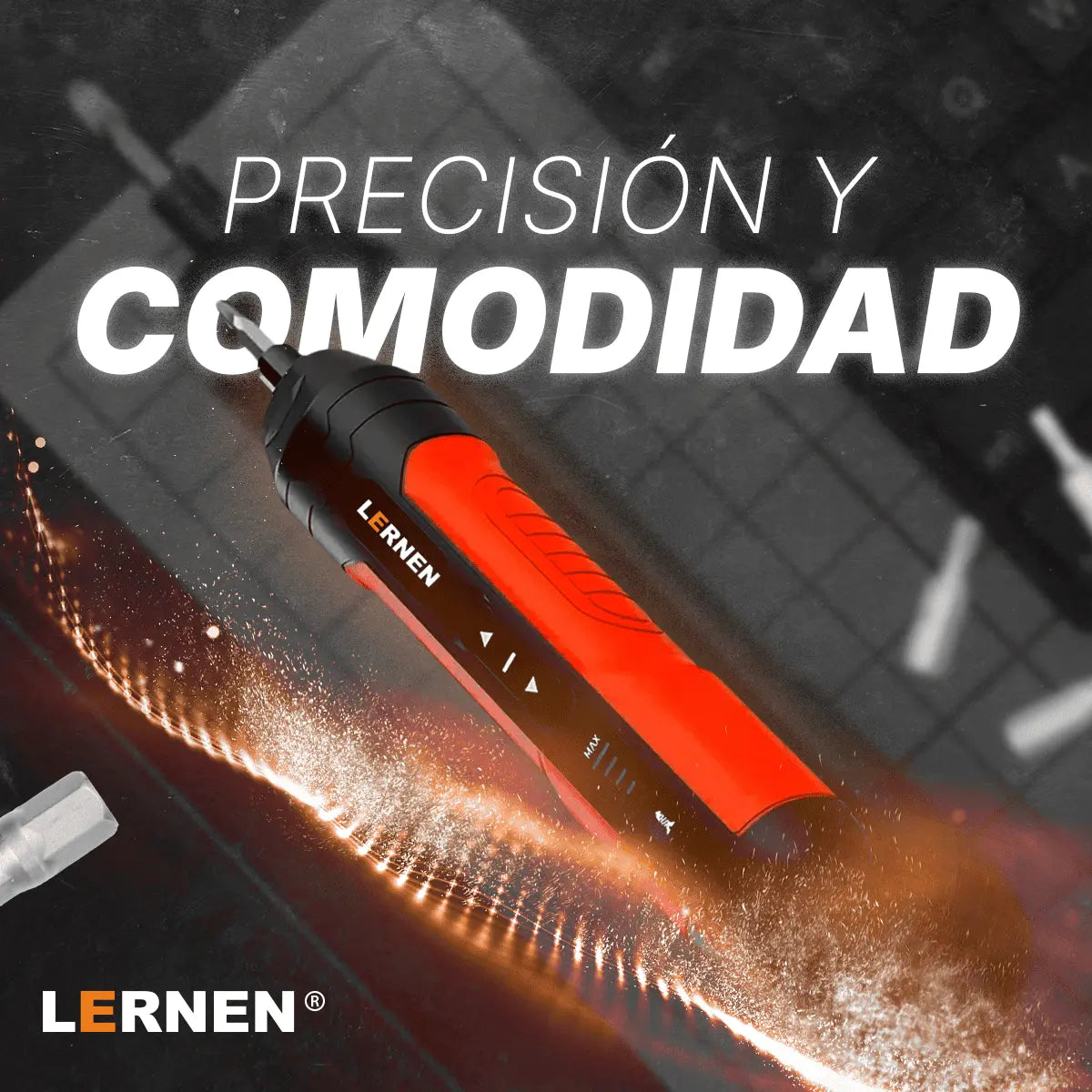 Destornillador inalámbrico mini 3.6 V LERNEN Lernen