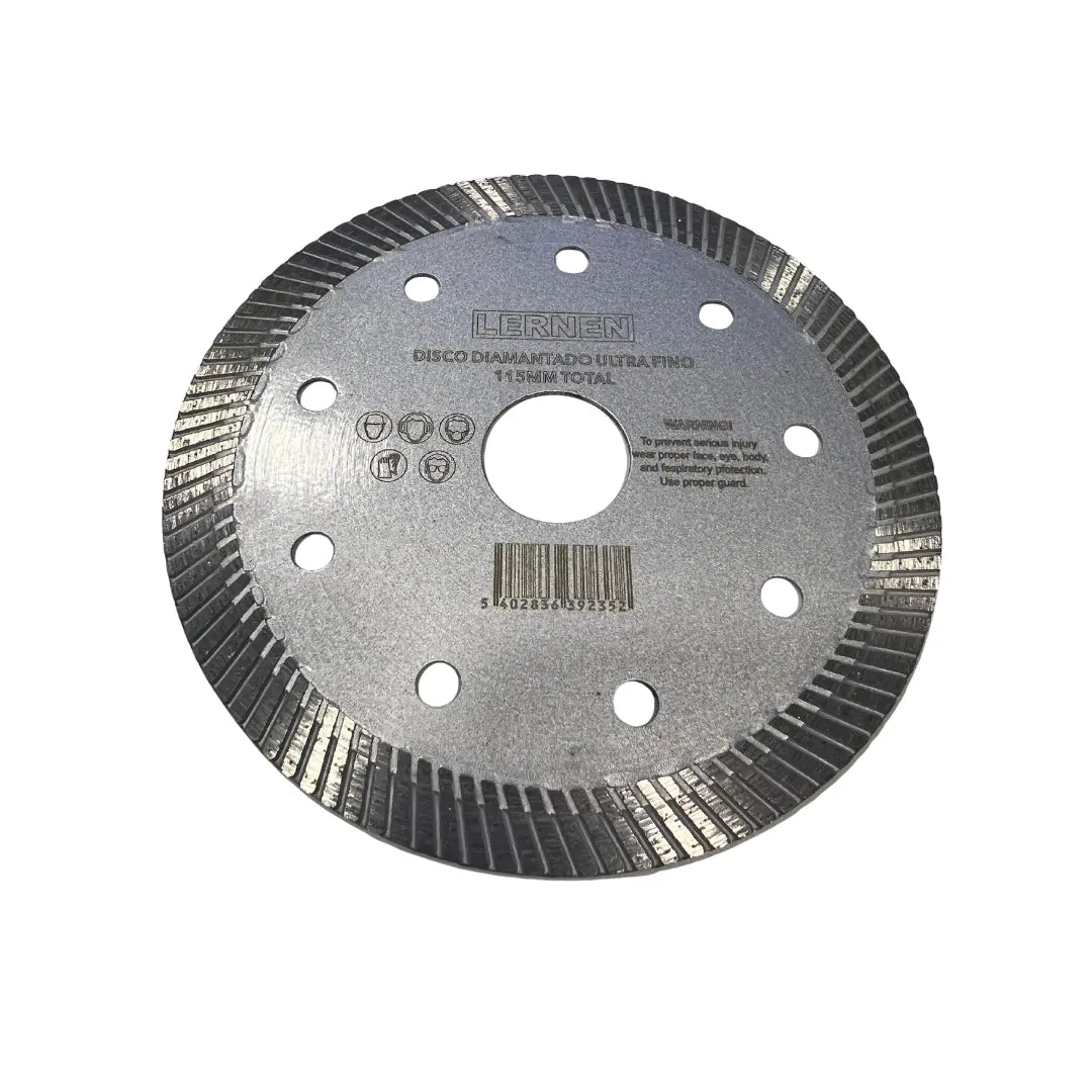 Disco de corte Diamantado 115 mm 4 1/2' Lernen